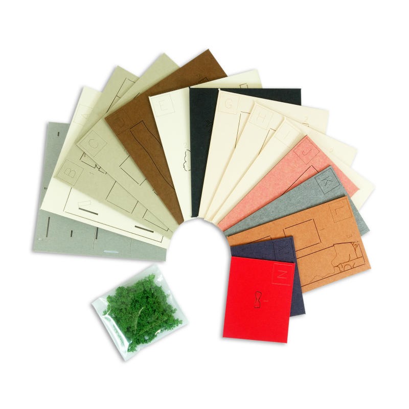 Paper Theaters - Paper Craft Jiji and kittens - Kiki’s Delivery Service