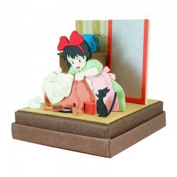 Théâtres de papier - Diorama papier Kiki s’envole - Kiki la petite sorcière