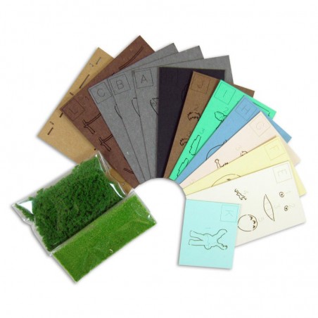 Teatros de papel - Danza Dondoko diorama de papel - Mi vecino Totoro