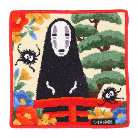 Household linen - Mini towel No Face on the bridge 25 x 25 cm - Spirited Away