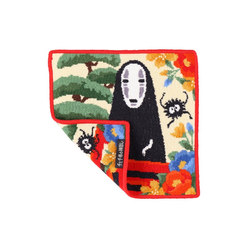 Household linen - Mini towel No Face on the bridge 25 x 25 cm - Spirited Away