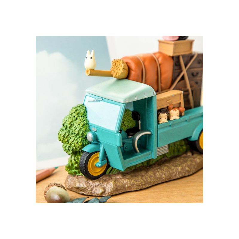 Décoration - Totoro Three-wheeler Diorama & calendar - My Neighbor Totoro
