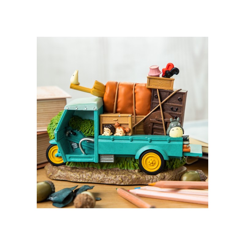 Décoration - Totoro Three-wheeler Diorama & calendar - My Neighbor Totoro