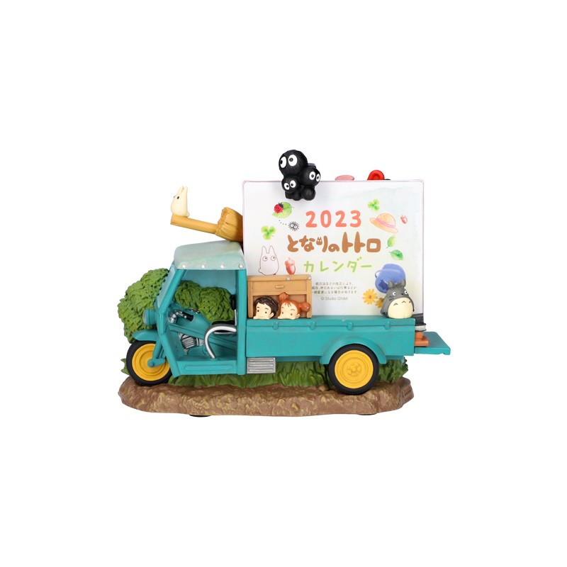 Décoration - Totoro Three-wheeler Diorama & calendar - My Neighbor Totoro