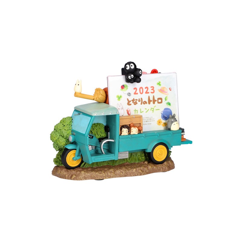 Décoration - Totoro Three-wheeler Diorama & calendar - My Neighbor Totoro
