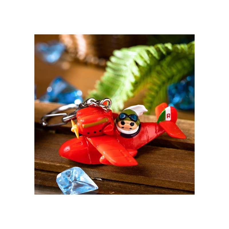 Keychains - Keychain Porco Rosso and Savoia - Porco Rosso