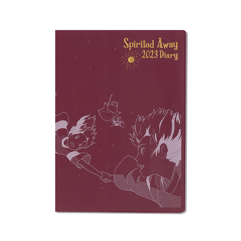 Schedule diaries and Calendars - 2023 Schedule Book Freefall - Spirited Away