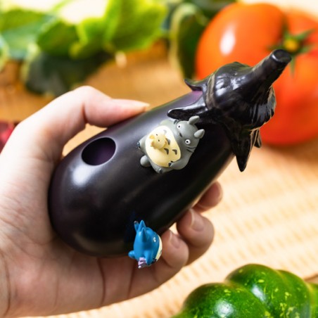 Decoraciones - Soliflore de berenjena - Mi vecino Totoro