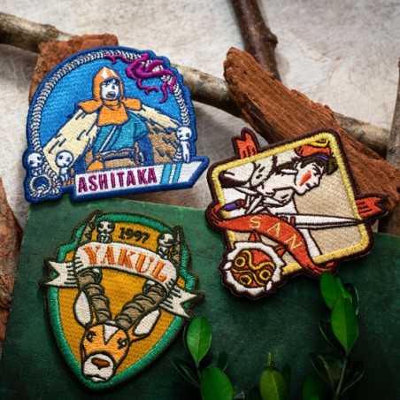 Badges - Badge broderie autocollant Yakuru - Princesse Mononoké