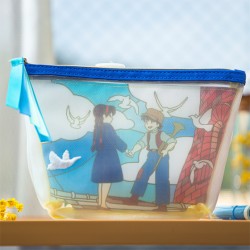 Accesorios - Bolsa transparente bordada - El castillo en el cielo