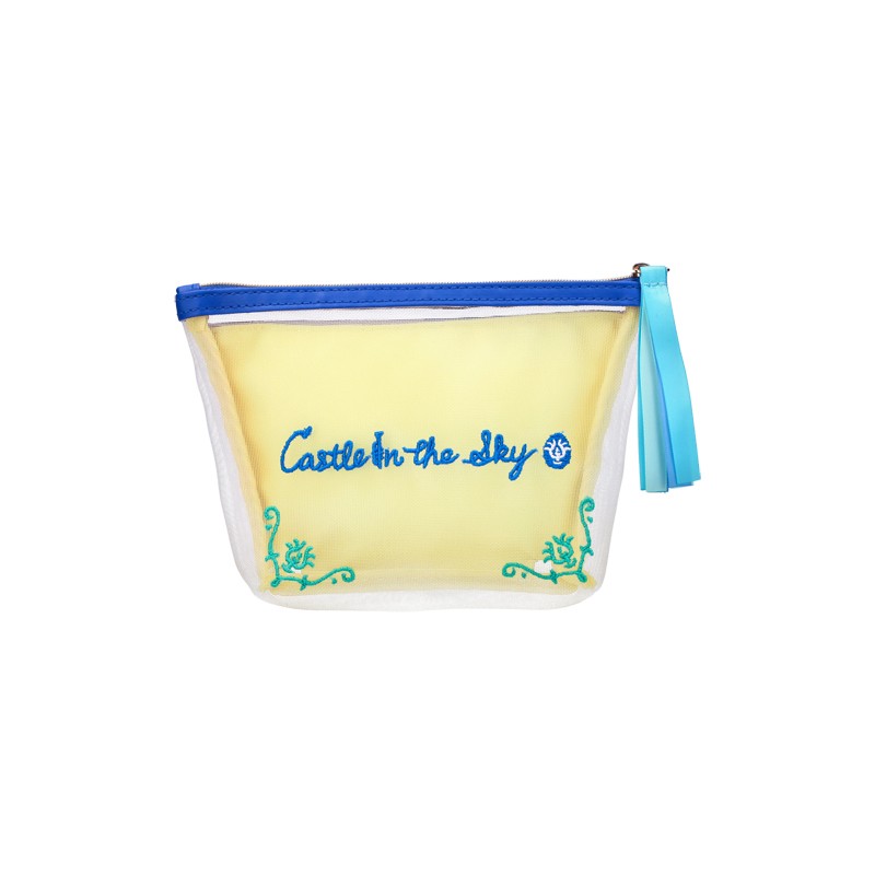Accesorios - Bolsa transparente bordada - El castillo en el cielo