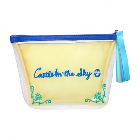 Accesorios - Bolsa transparente bordada - El castillo en el cielo