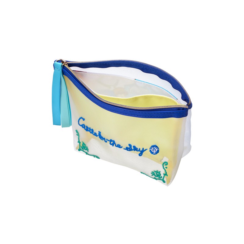 Accesorios - Bolsa transparente bordada - El castillo en el cielo
