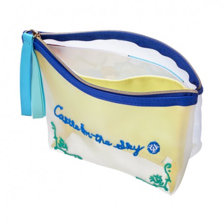 Accesorios - Bolsa transparente bordada - El castillo en el cielo