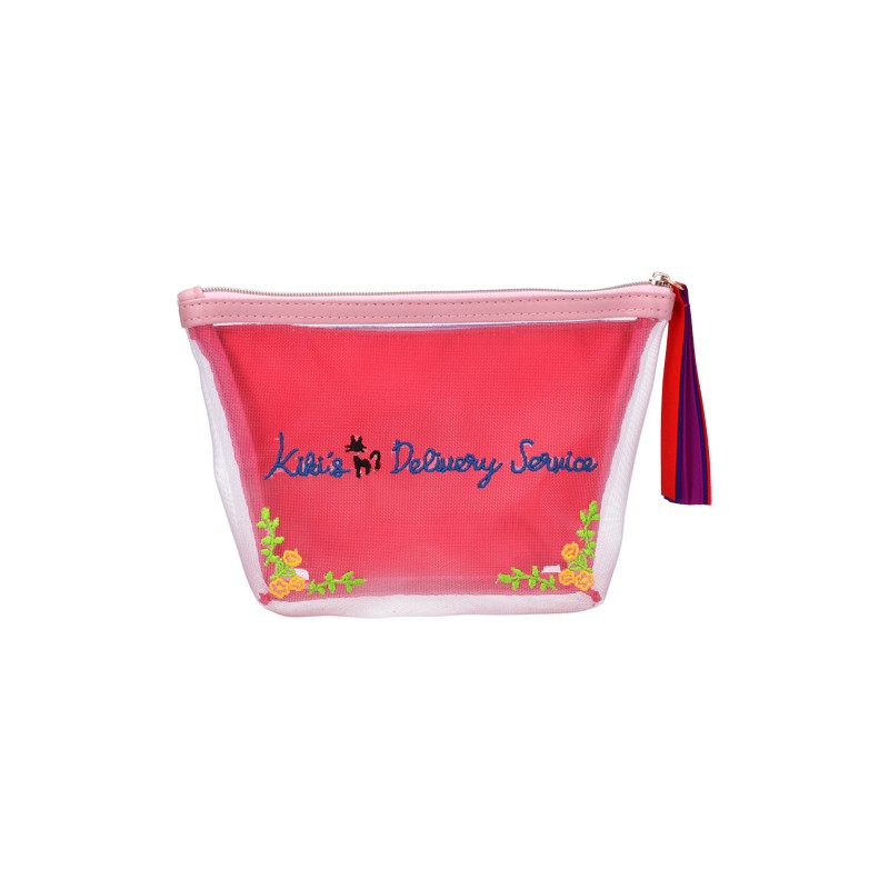 Accessoires - Pochette transparente brodée - Kiki la petite sorcière