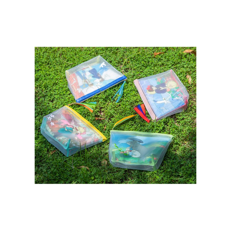 Accessories - Transparent Pouch embroidered - Howl's Moving Castle