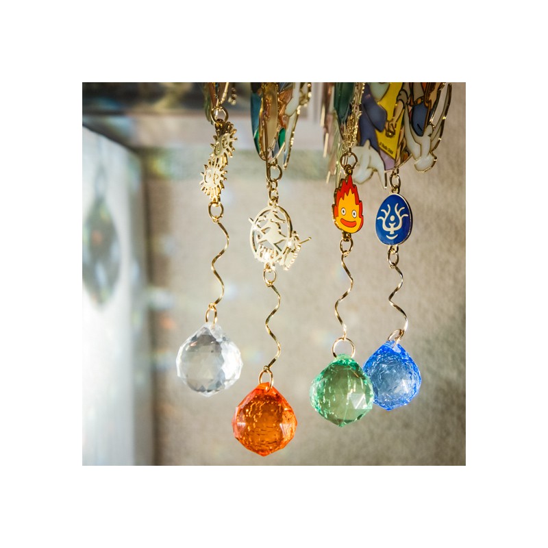 Décoration - Attrape-soleil vitrail Sheeta & Pazu - Le Château dans le ciel