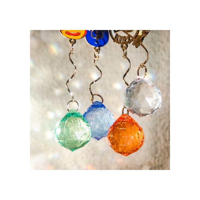 Décoration - Attrape-soleil vitrail Sheeta & Pazu - Le Château dans le ciel