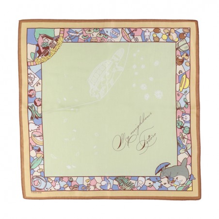 Textil - Pañuelo Chemin du vent verde claro - Mi vecino Totoro