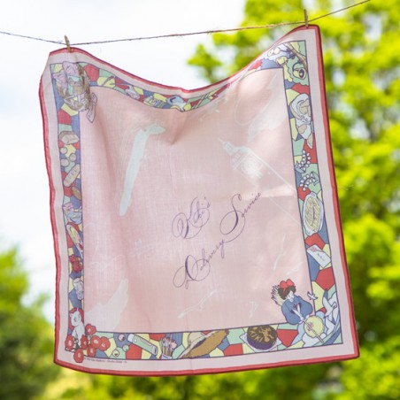 Textil - Pañuelo Chemin du vent rojo - Nicky, la aprendiz de bruja