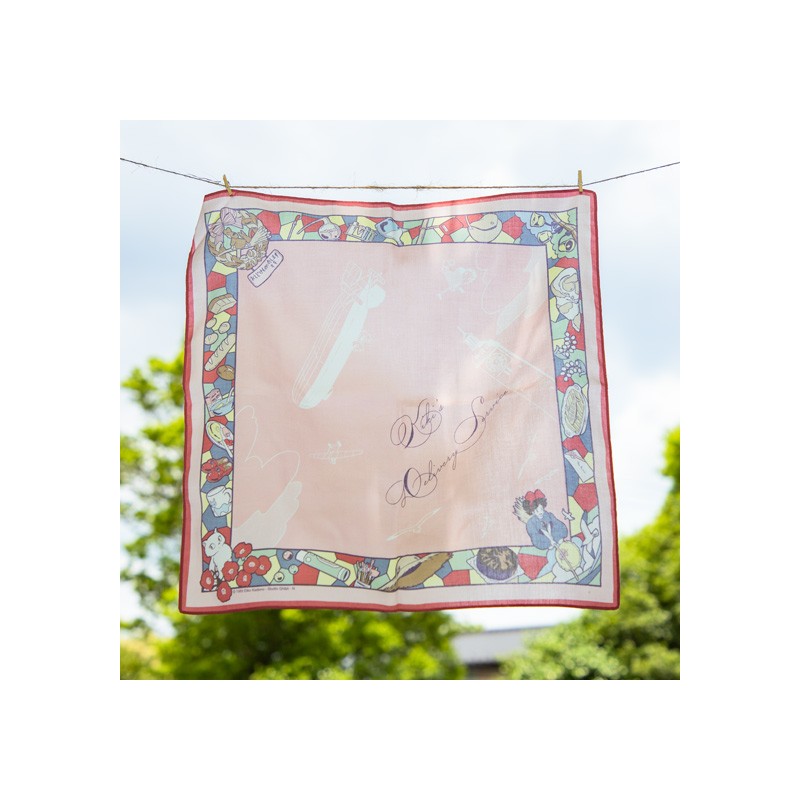 Textil - Pañuelo Chemin du vent rojo - Nicky, la aprendiz de bruja