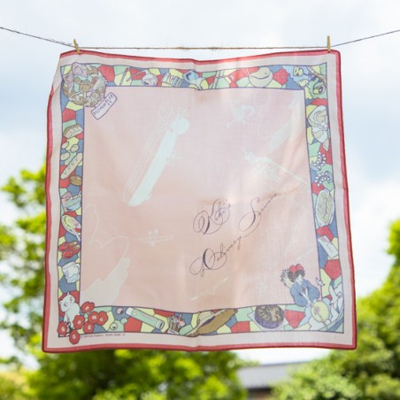 Textil - Pañuelo Chemin du vent rojo - Nicky, la aprendiz de bruja