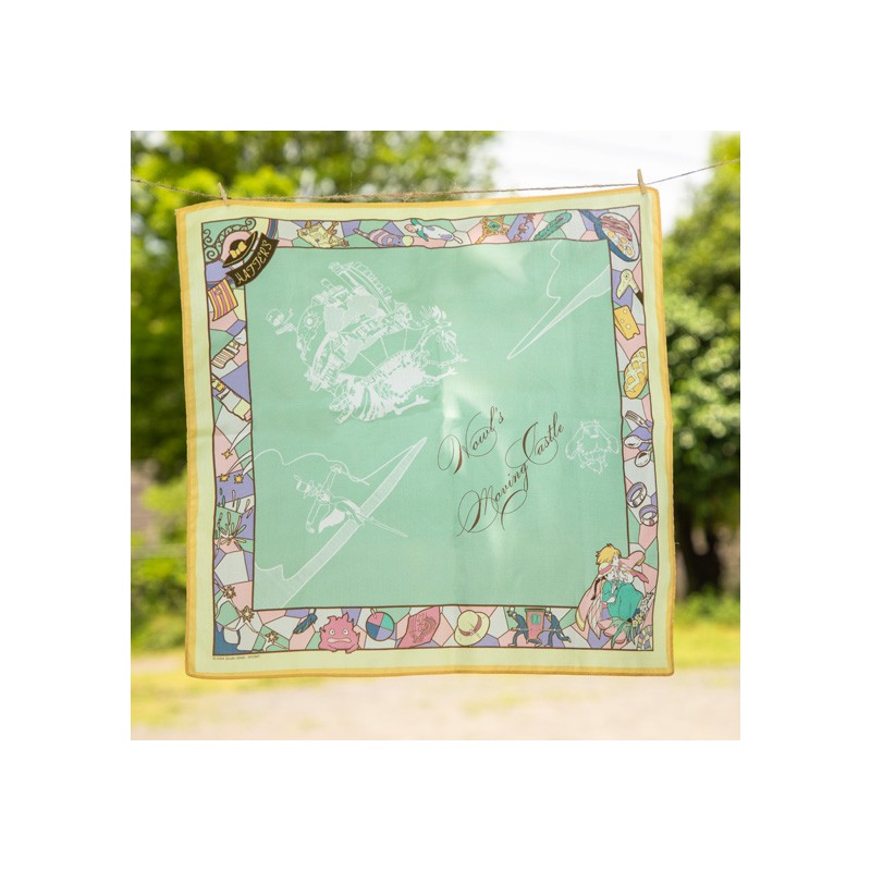 Outfits - Handkerchiefs deep green Wind path - Howl's Moving Castle