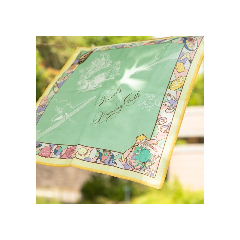 Outfits - Handkerchiefs deep green Wind path - Howl's Moving Castle