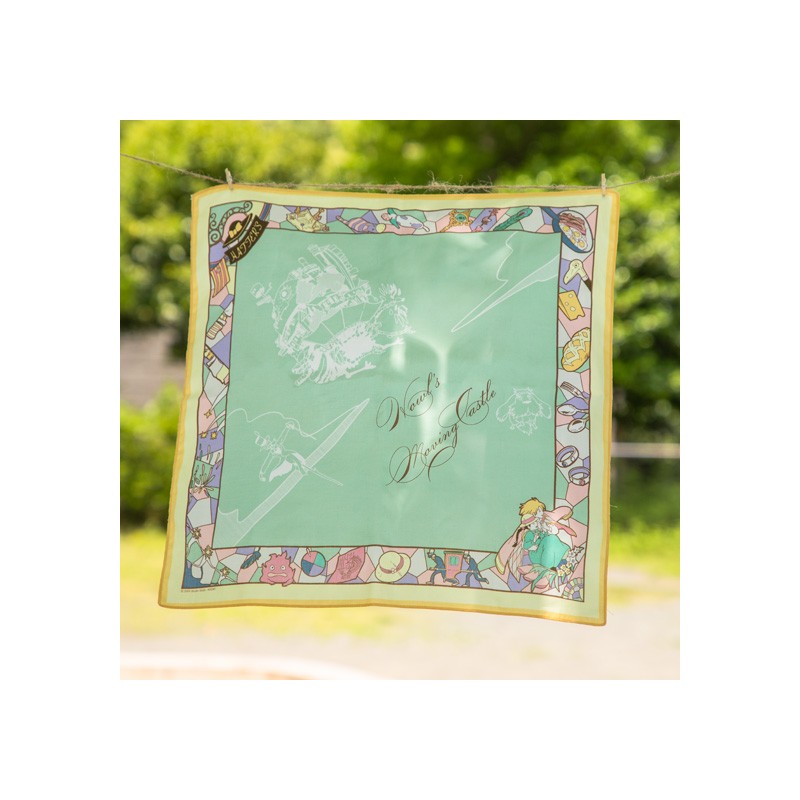 Outfits - Handkerchiefs deep green Wind path - Howl's Moving Castle