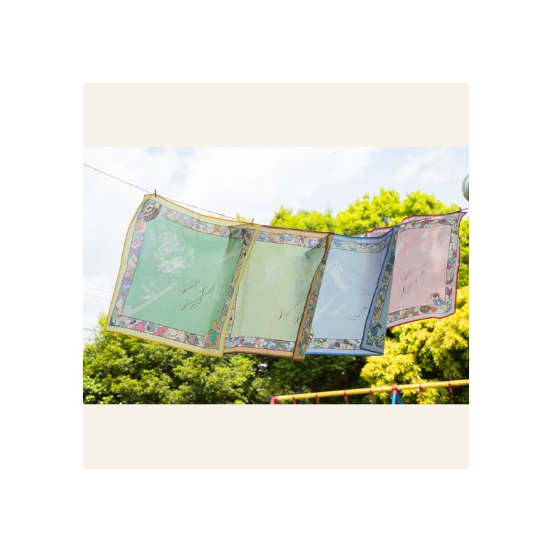 Outfits - Handkerchiefs deep green Wind path - Howl's Moving Castle