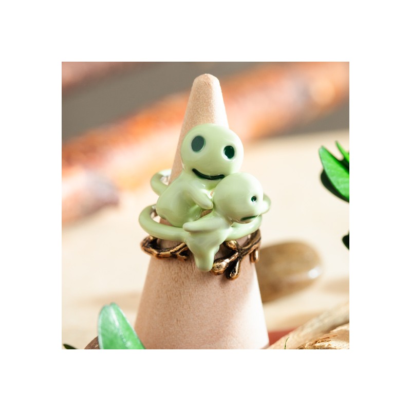 Jewellery - Three Ring set Kodama - Princess Mononoke