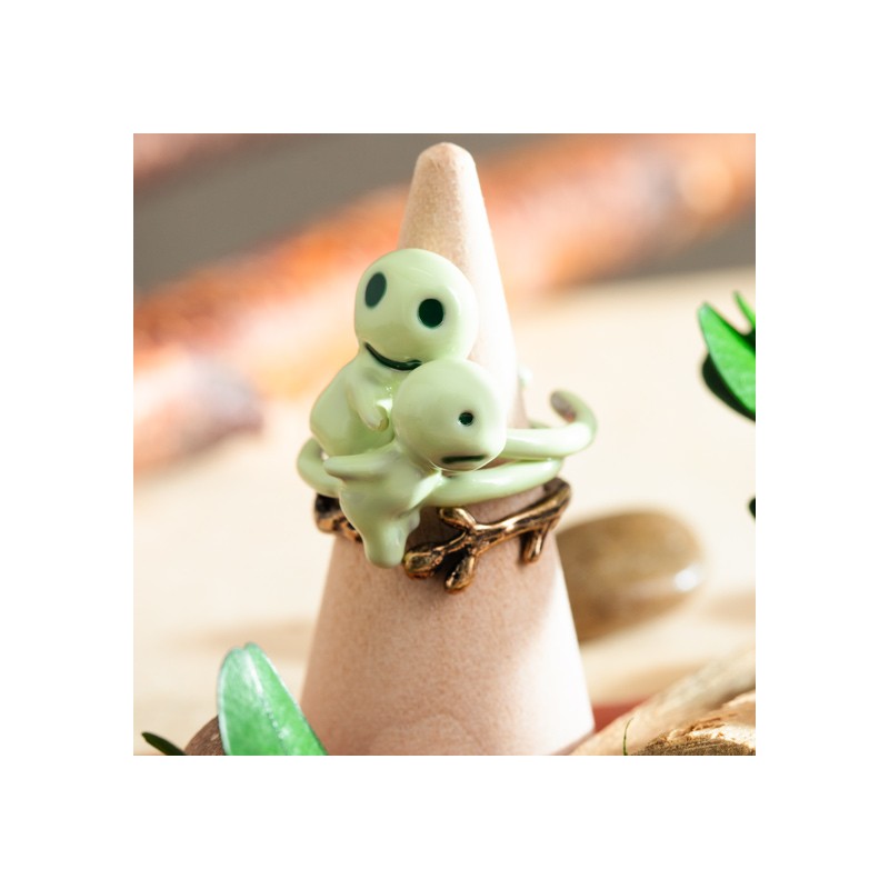 Jewellery - Three Ring set Kodama - Princess Mononoke