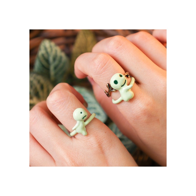 Jewellery - Three Ring set Kodama - Princess Mononoke
