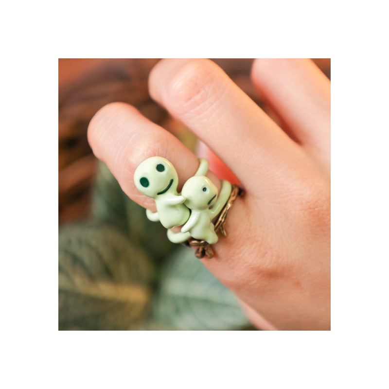 Jewellery - Three Ring set Kodama - Princess Mononoke