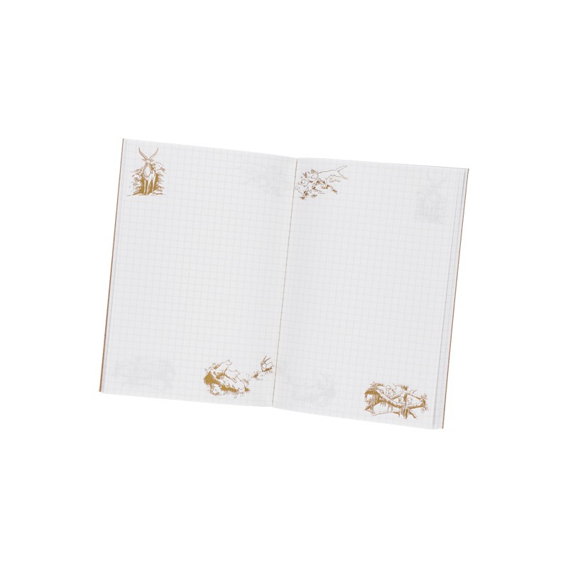 Notebooks and Notepads - Notebook B6 animals in the forest - Princess Mononoke