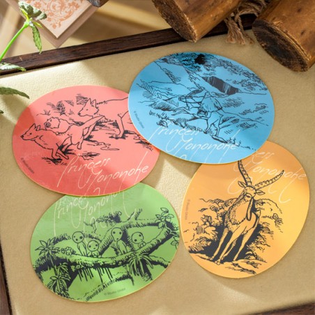 Accesorios de escritorio - Pegatina Kodama - La princesa Mononoke