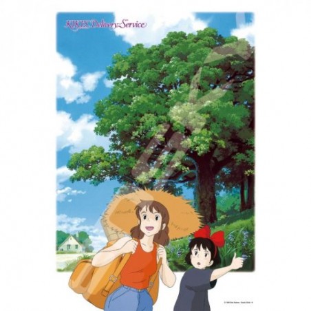 Jigsaw Puzzles - Puzzle 500P Kiki and Ursula hitchhiking - Kiki’s Delivery Service
