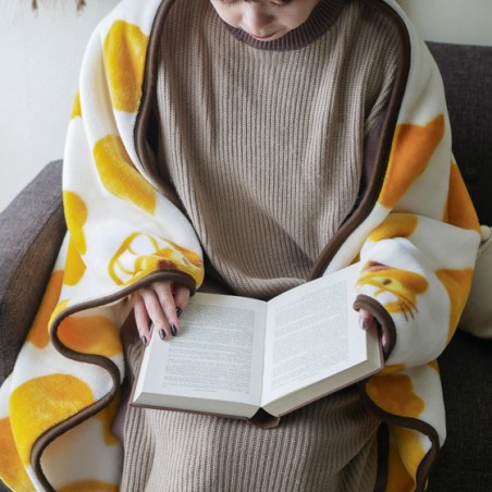 Ropa de hogar - Manta silueta Gatobus 100x140 cm - Mi vecino Totoro