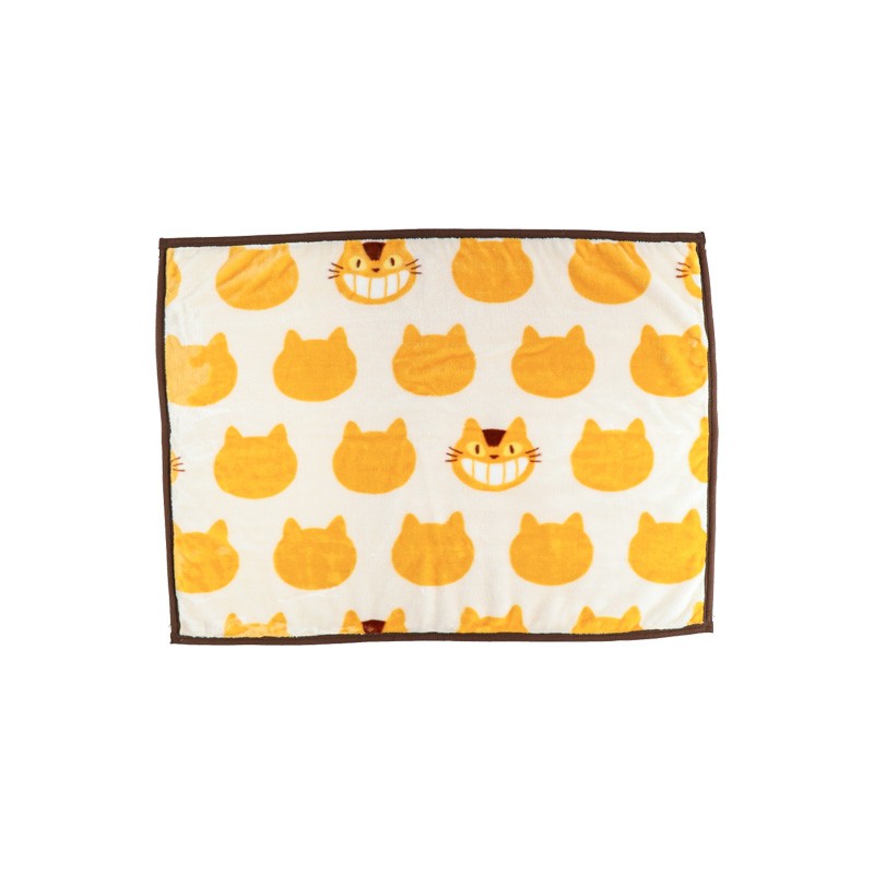 Ropa de hogar - Manta Silueta Gatobus 70x100 cm - Mi vecino Totoro