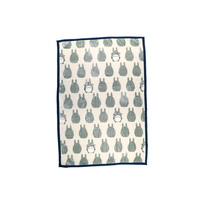 Ropa de hogar - Manta Silueta Totoro Gris 100x140 cm - Mi vecino Totoro