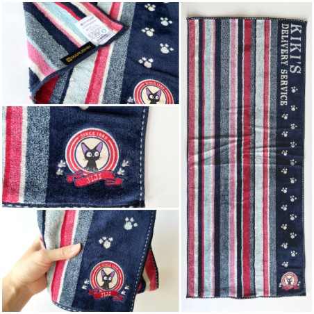 Ropa de hogar - Jiji Paw prints Toalla 34x80 cm - Nicky, la aprendiz de bruja