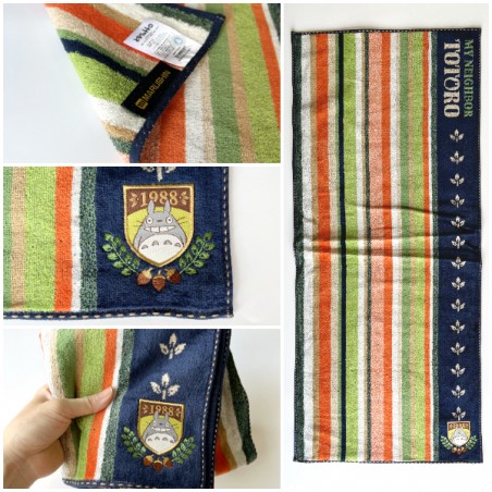 Household linen - Towel Leaves Totoro 34x80 cm - My Neighbor Totoro