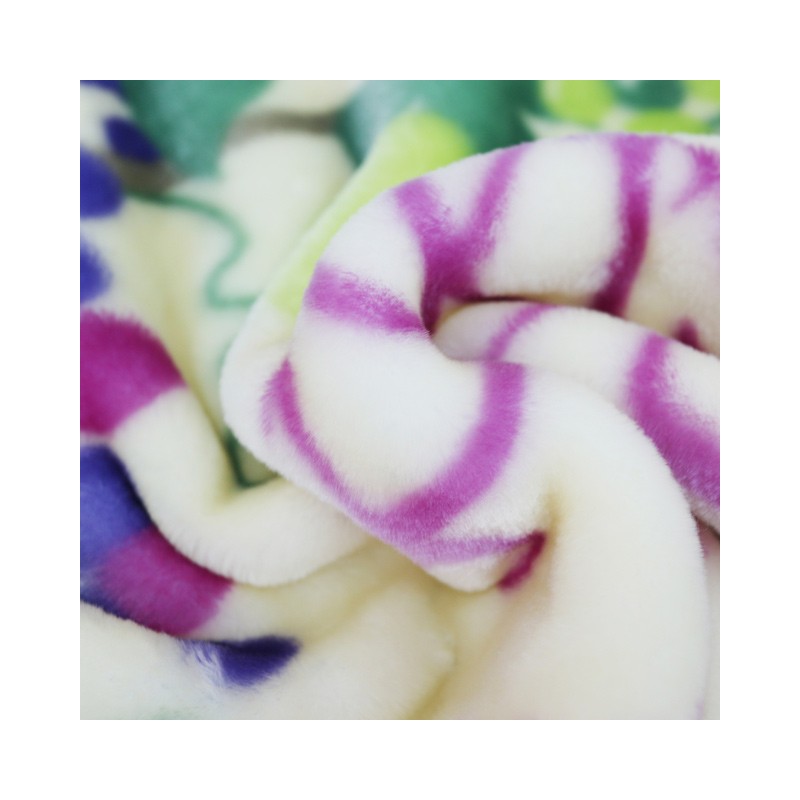 Linge de maison - Plaid Jiji grappes de raisin 70x100 cm - Kiki la petite sorcière