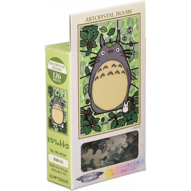 Puzzles - Puzzle Vitrail 126P Totoro Gris - Mon Voisin Totoro