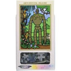 Puzzles - Puzzle Vitrail 126P Robot jardinier - Le Château dans le ciel