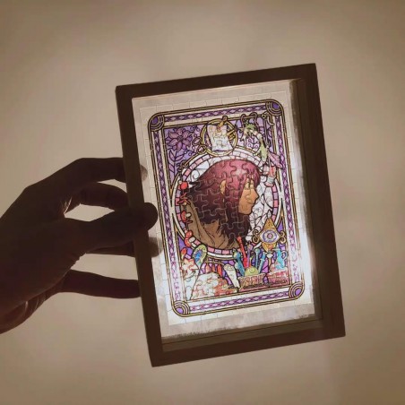 Puzzles - Puzzle Vitrail 126P No Face - Le Voyage de Chihiro