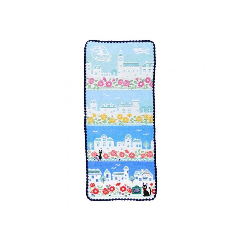 Household linen - Towel Streets of Paris 34x80 cm - Kiki's Delivery Service