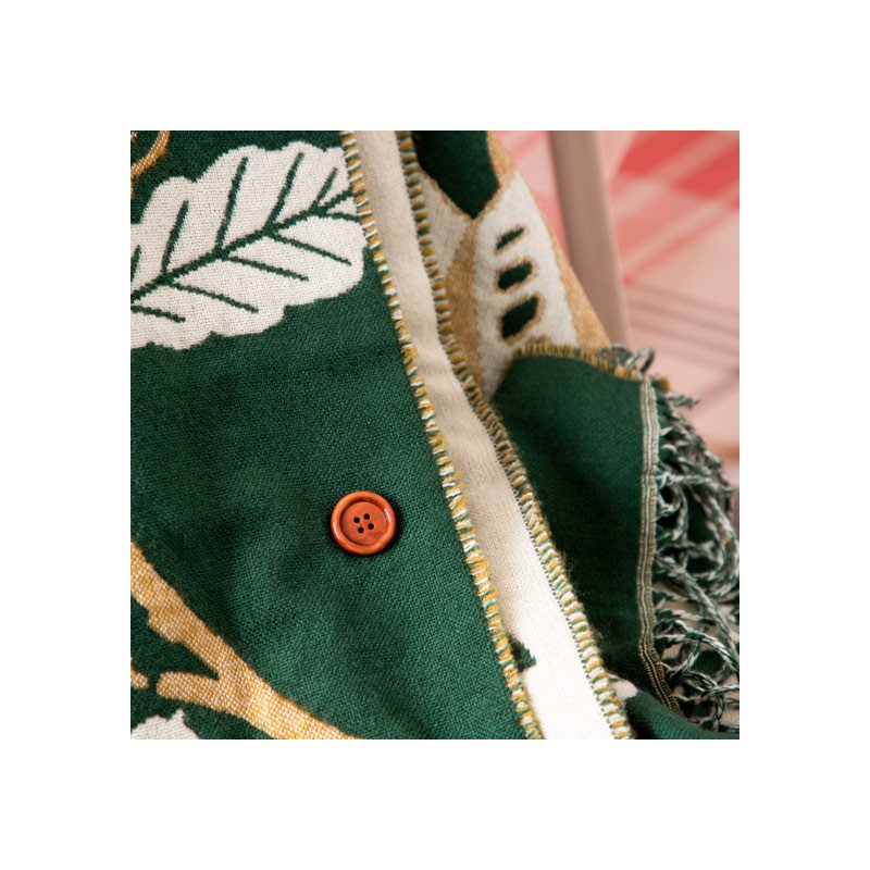 Outfits - Dark Green Stole Oak leaves - My Neighbor Totoro