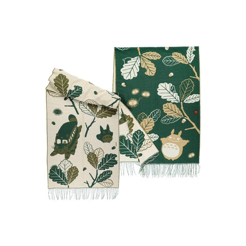 Outfits - Dark Green Stole Oak leaves - My Neighbor Totoro