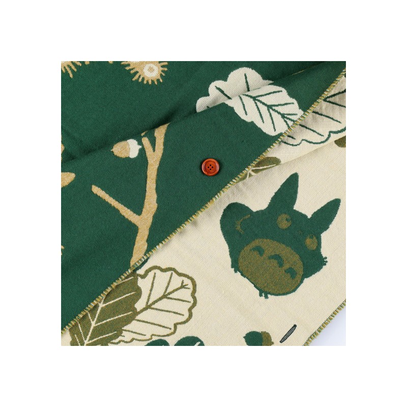 Outfits - Dark Green Stole Oak leaves - My Neighbor Totoro